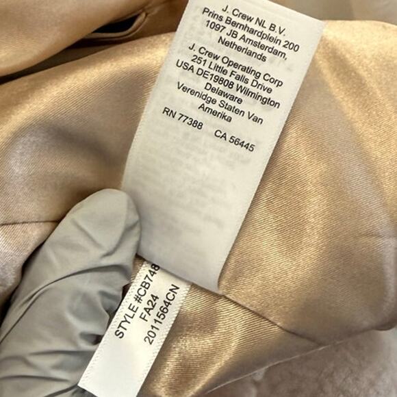 J.Crew Oversized Blazer Jacket in Boiled Wool US 14 Outerwear Career Business - Picture 7 of 8